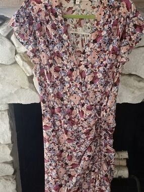 Veronica Beard Pink Floral Dress